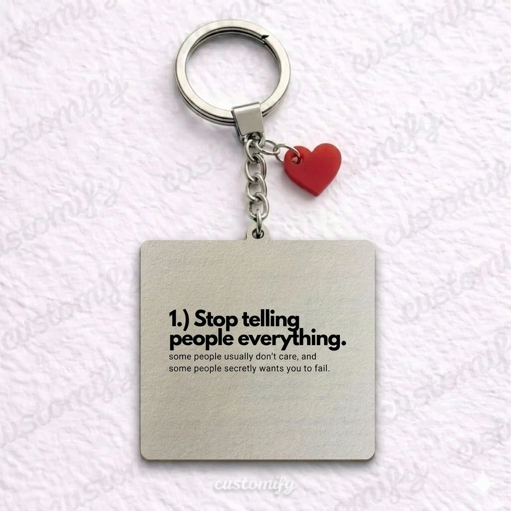 Stop Telling People Everything ๐คซ