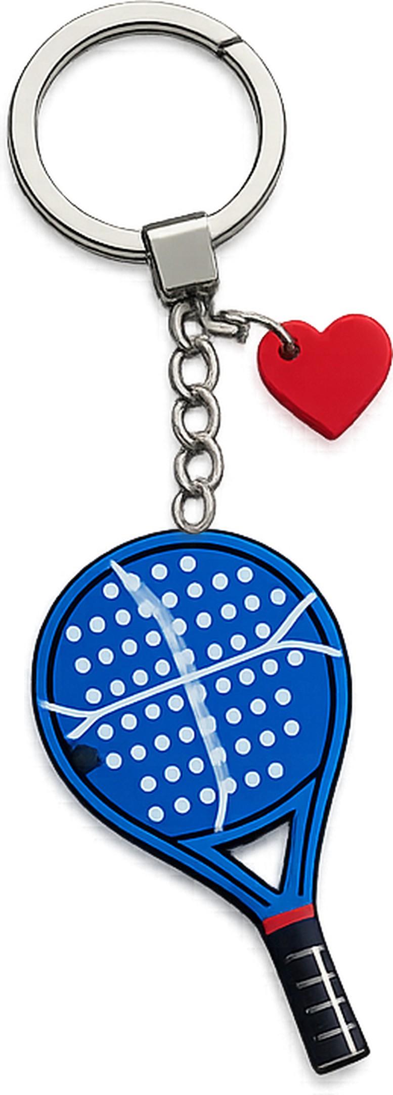 Padel racket keychain