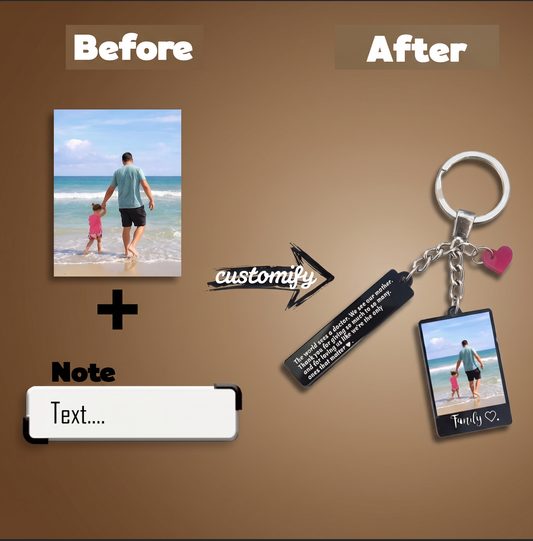 Custom Keychain + Note