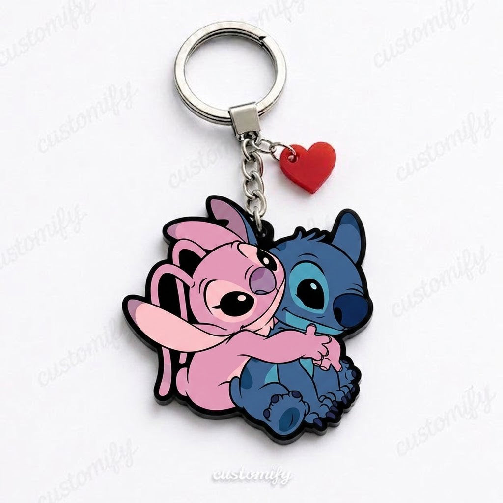 Stitch and Angel.