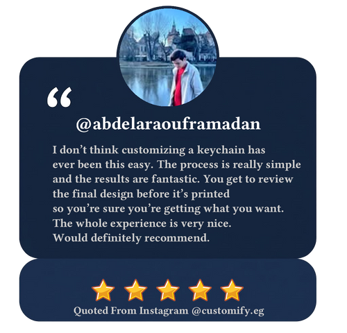 Customer review screenshot
