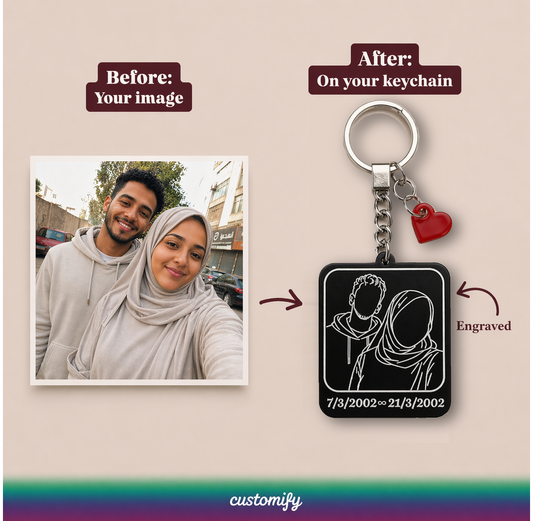 Custom Engraved Keychain