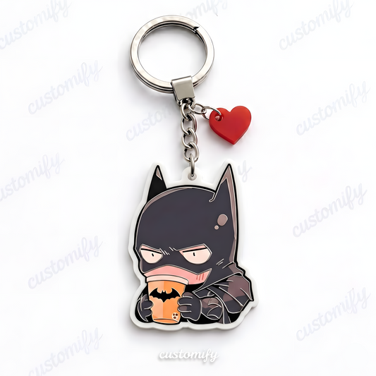 Chibi Batman Coffee Break