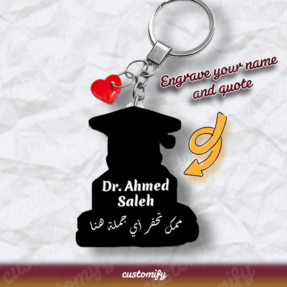 Med School Memories Onto a Keychain!