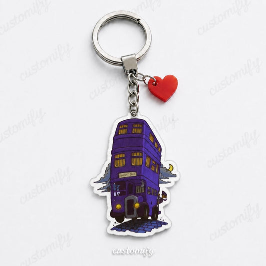Knight Bus Harry Potter Keychain