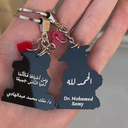 Med School Memories Onto a Keychain!